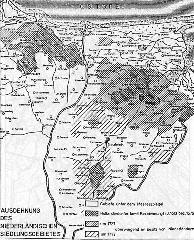 Bild 4  Karta ver mennoniternas utbredning i Danzig-omrdet